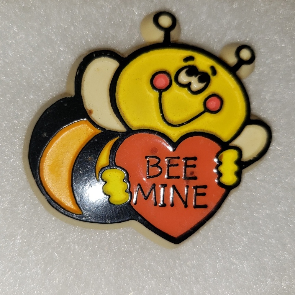 Vintage Hallmark Bee Mine Valentine's Pin